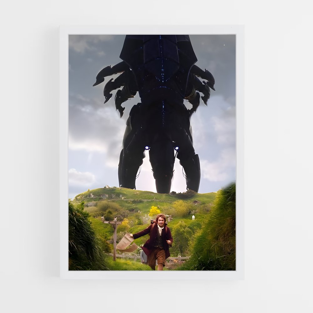 Poster L'Assaut des Moissonneurs – affiche Mass effect (vue 3)